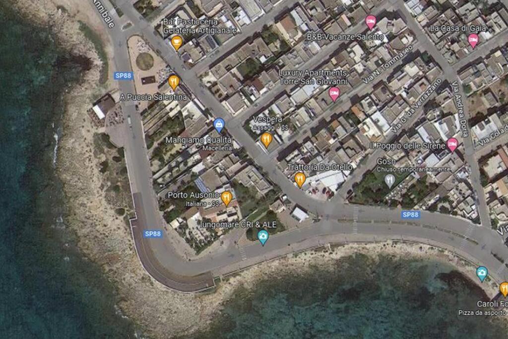 Vacanza A Due Passi Dal Mare Torre San Giovanni Ugento Eksteriør billede